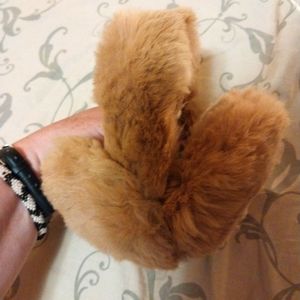 Earmuffs- rabbit fur